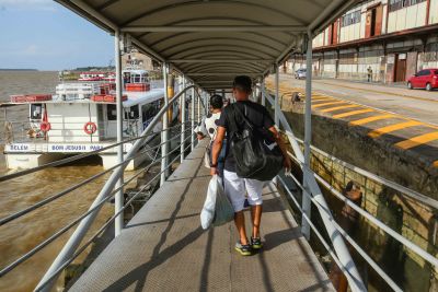 notícia: Mesmo com público menor, Terminal Hidroviário reforça medidas de segurança contra a Covid-19