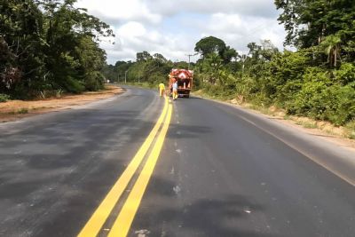 notícia: PA-252: obras do Governo incentivam o desenvolvimento da produção agropecuária do nordeste paraense