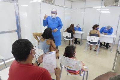 galeria: Estado amplia atendimento para Covid-19 e outras síndromes gripais na Capital