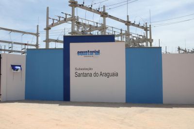 notícia: Subestação de energia é inaugurada em Santana do Araguaia