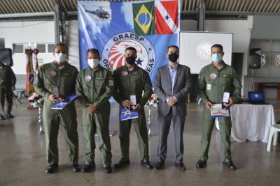 notícia: Graesp comemora 16 anos de atividades qualificando agentes que salvam vidas
