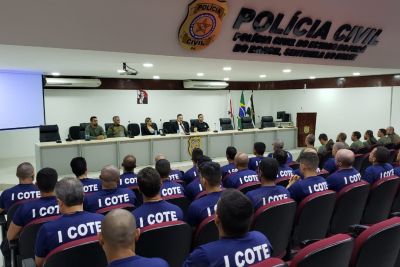 notícia: Polícia Civil promove primeiro curso para unidade de operações especiais
