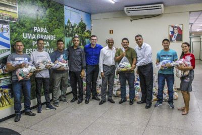 notícia: Instituições sociais recebem alimentos arrecadados em evento solidário realizado pela Seel 