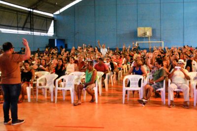 notícia: Cohab reúne com futuros beneficiários do PAC em Castanhal