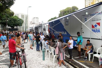 notícia: Ação Cidadania atende mais de mil pessoas no dia do aniversário de Belém 