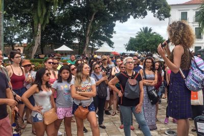 notícia: Roteiro Geo-Turístico leva cerca de 300 pessoas até o Centro Histórico