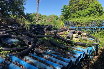 notícia: Cosanpa retoma obras de ampliação do abastecimento de água em Soure