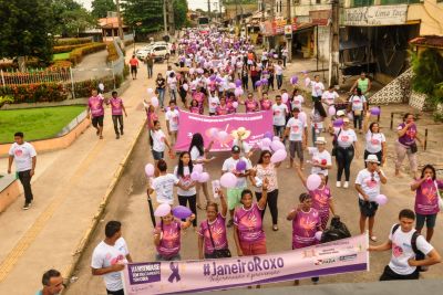 notícia: Mobilização marca Dia Mundial de Luta contra a Hanseníase em Marituba