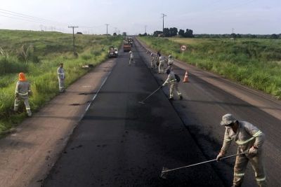 notícia: Setran executa obras que vão beneficiar 20 municípios no Sul e Sudeste do Pará