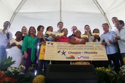 notícia: Cheque moradia vai melhorar casas de 23 famílias da região de entorno da Ponte União