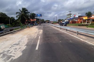 notícia: Setran vai triplicar drenagem de águas pluviais da ponte sobre Rio Sampaio