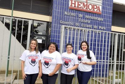 notícia: O Hemonúcleo de Tucuruí já iniciou o período de campanha de carnaval