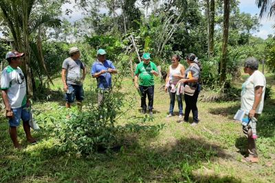 notícia: Agricultores de Mosqueiro visitam comunidade quilombola em Ananindeua