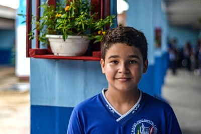 notícia: Sedap entrega primeiro Cantinho Verde das escolas estaduais