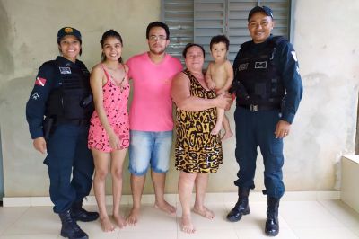 notícia: Criança sofre crise convulsiva e é salva por policiais militares
