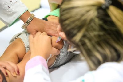 notícia: Sespa alerta crianças e jovens a se vacinarem contra o sarampo