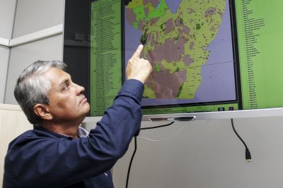 notícia: Geotecnologia do Ideflor-bio ajuda no combate a crimes ambientais