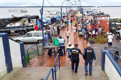 notícia: Operação ‘Porto Seguro’ fiscaliza transporte hidroviário em Belém