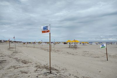 notícia: Segup ordena o tráfego e divulga os números 181 e 190 nas areias do Atalaia