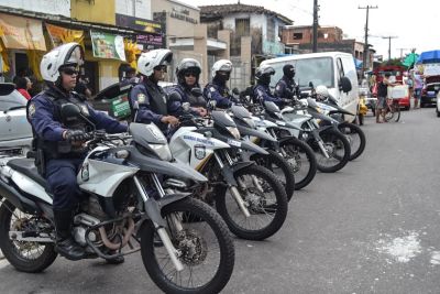 notícia: Policiamento ostensivo garante a segurança no Carnaval de Icoaraci