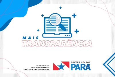notícia: Sedop lança página com informações sobre obras conveniadas entre Governo e municípios