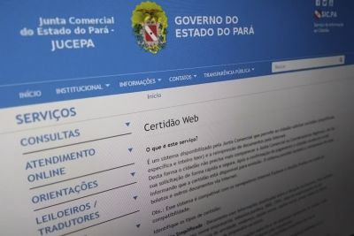 notícia: Certidões na Jucepa podem ser emitidas de forma rápida e segura pela internet