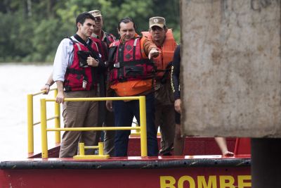 notícia: Governador acompanha vistoria em ponte do Outeiro
