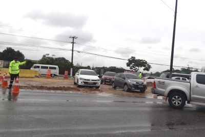 notícia: Detran abre retorno provisório para facilitar tráfego na BR-316