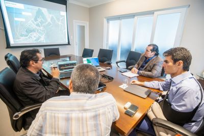 notícia: Setran dá andamento às ações emergenciais na Ponte de Outeiro