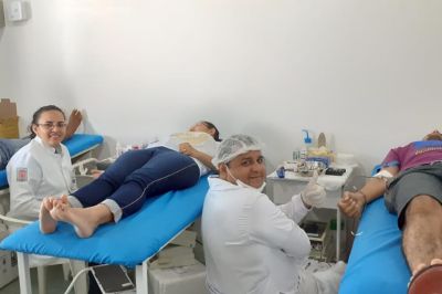 notícia: Oriximiná arrecada mais de 200 bolsas de sangue em dois dias de campanha