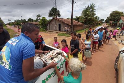 notícia: Mais de duas toneladas de pescado são apreendidas na região do Lago de Tucuruí