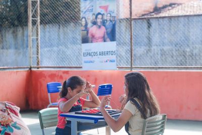notícia: Núcleo Educacional da Seduc leva esporte às escolas do TerPaz