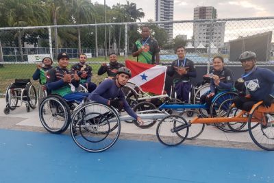 notícia: All Star Rodas conquista 29 medalhas em competição de atletismo