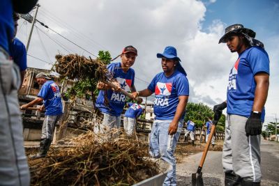 notícia: Governo do Pará inicia ações de combate a alagamentos em Belém 