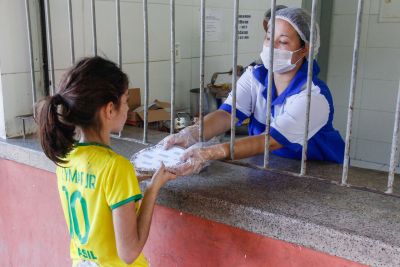 notícia: Seduc garante distribuição diária de merenda em período sem aulas