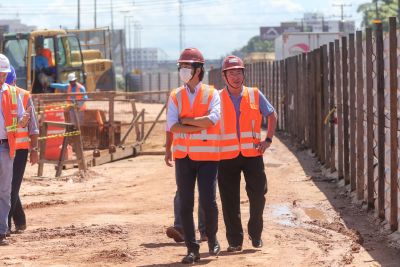 notícia: Obras da BR-316 são constatadas pela JICA durante missão técnica no Pará