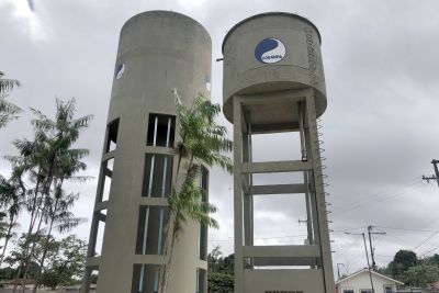 notícia: Cosanpa entrega novo poço e reforma setor de abastecimento em Outeiro