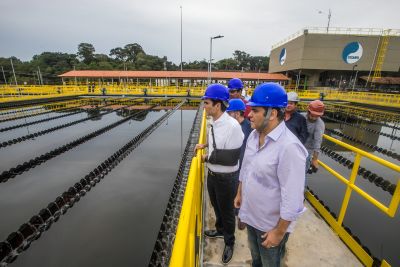 notícia: Governo entrega melhoria no abastecimento de água e beneficia cerca de 900 mil pessoas