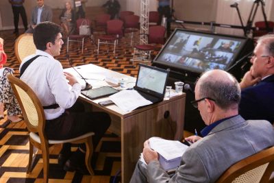 notícia: Em videoconferência com presidente, governador do Pará defende utilização dos fundos constitucionais
