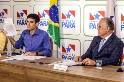 notícia: Governador do Pará destaca ética e transparência na divulgação do quadro de Covid-19  