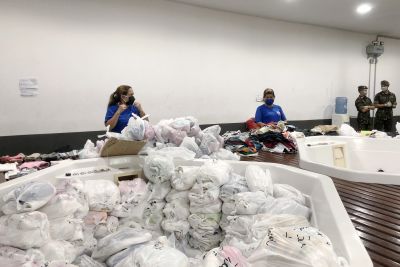 notícia: Mangueirão e Mangueirinho já abrigam mais de 600 pessoas em situação de rua