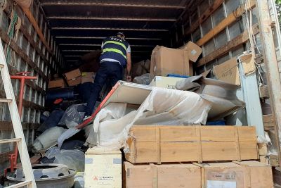 notícia: Sefa apreende peças de automóveis no sudeste do Estado