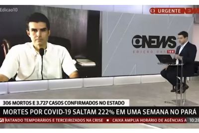 notícia: Governo do Pará prevê 'lockdown' se índice de isolamento não alcançar 70%