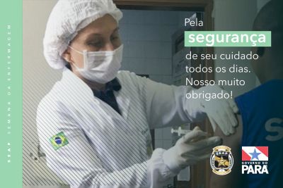 notícia: SEAP homenageia profissionais da enfermagem no dia alusivo a data