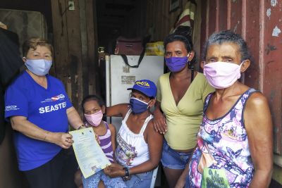 notícia: Seaster viabiliza registro civil à jovem especial de Belém