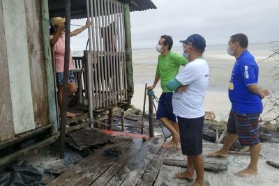 notícia: Força-tarefa da Emater e Prefeitura orienta pescadores de Pirabas
