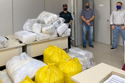 notícia: Mais 100 mil máscaras de tecido serão entregues para a população da Grande Belém