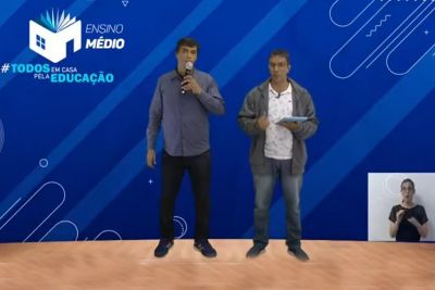 notícia: Seduc retoma aulas inéditas pela TV Cultura nesta segunda-feira (1º)