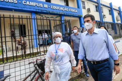notícia: Governo do Estado garante Ação Itinerante de combate à Covid-19 em três bairros da Grande Belém
