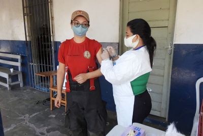 notícia: Sistema de Segurança leva ação de saúde a agentes que atuam em Marabá 
